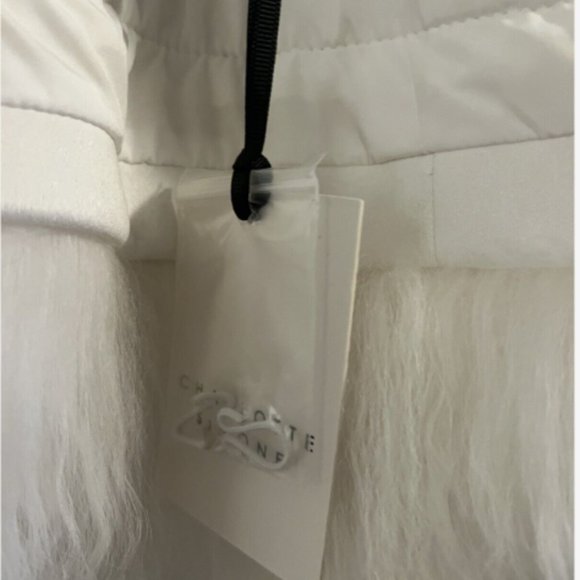 (SOLD) NWT Charlotte Simone Lucie Crochet Afghan Coat - Picture 7 of 9